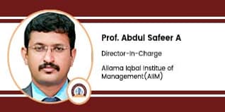 Allama Iqbal Institue of Management (AIIM), Director-In-Charge: Prof. Abdul Safeer A Interview